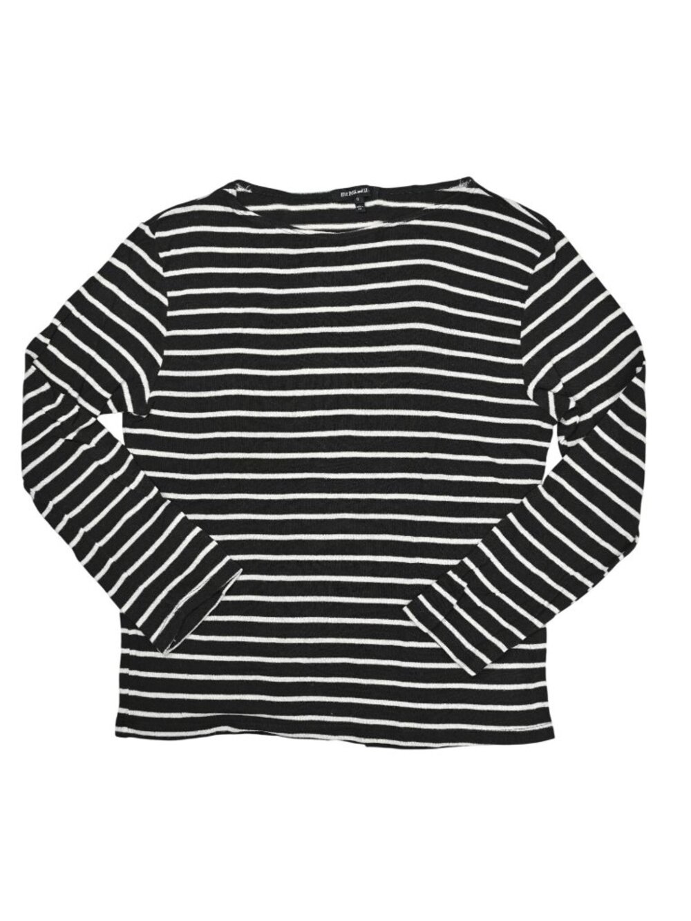 Hye Park & Lune Boat Neck Top in Black